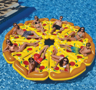 Inflatable Pizza Float Image 1