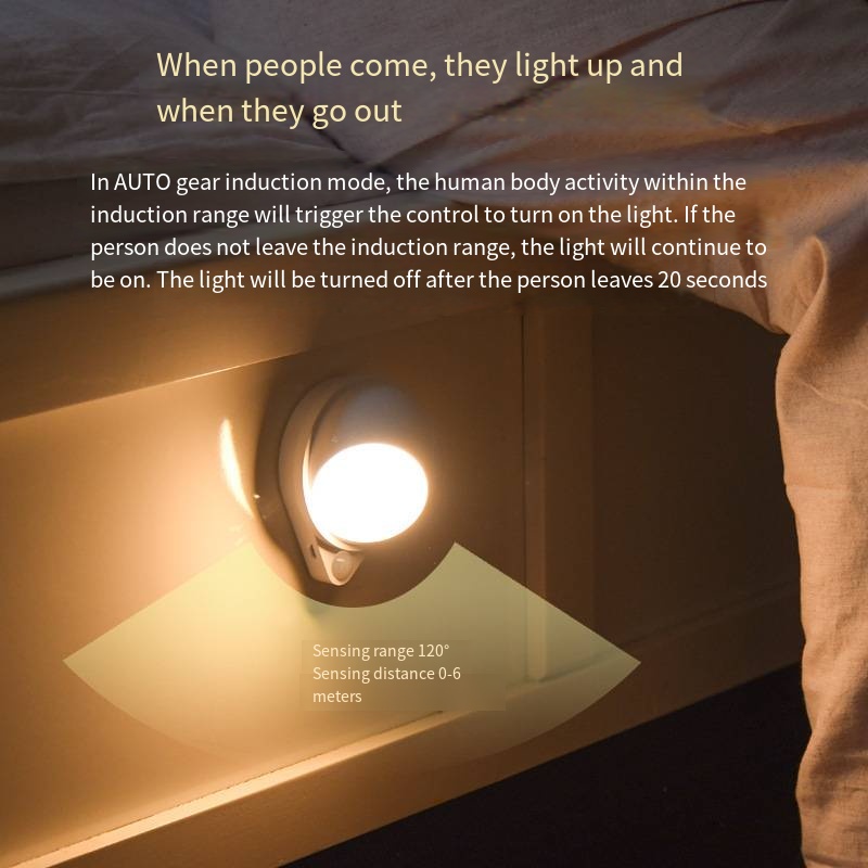 LED Night Light in Yellow Light
