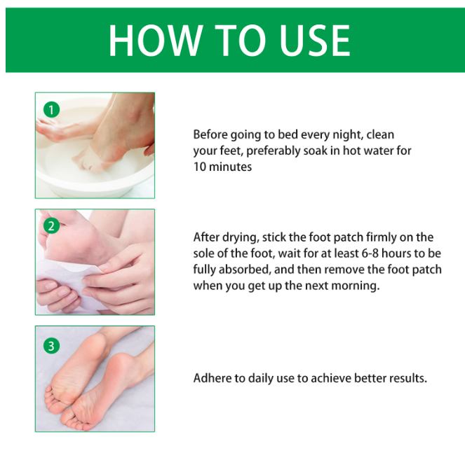 Swelief Foot Patch Ingredients