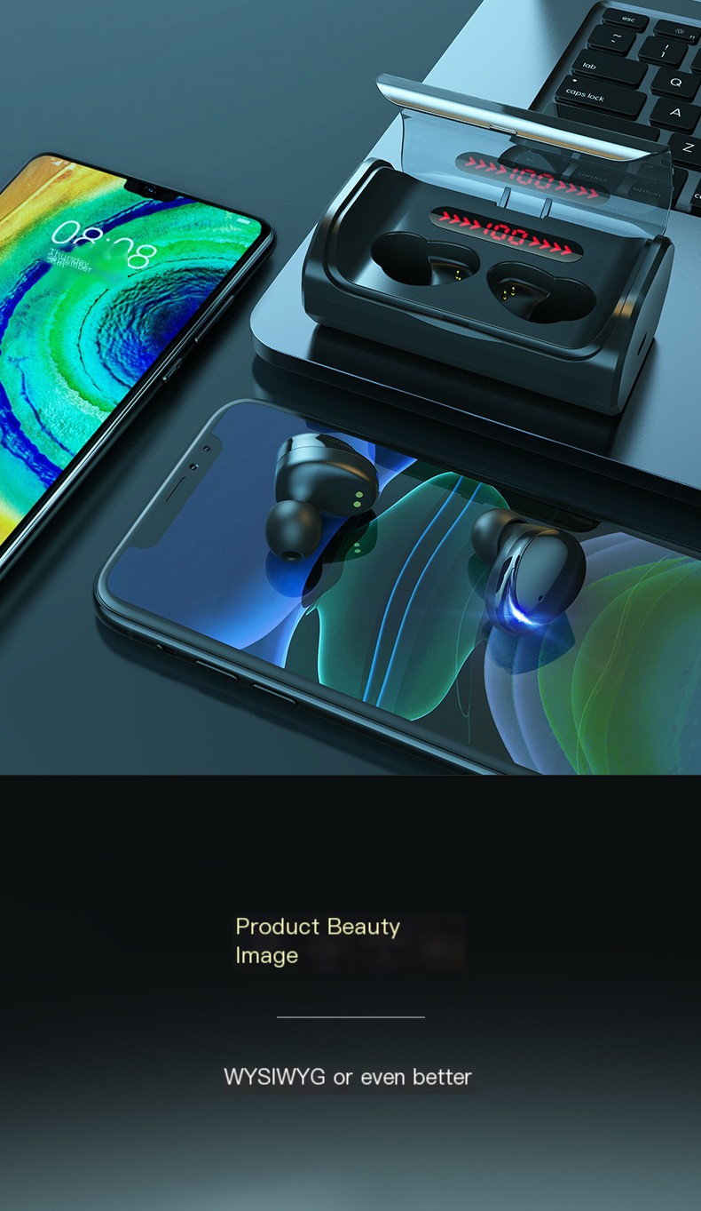 TWS-T8 Bluetooth Earbuds 15