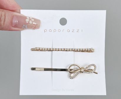 Pearl Star Hair Clip 3