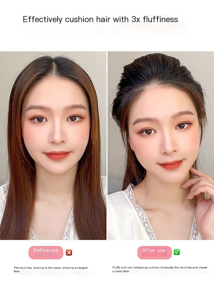 High Skull Wig Piece Light Brown