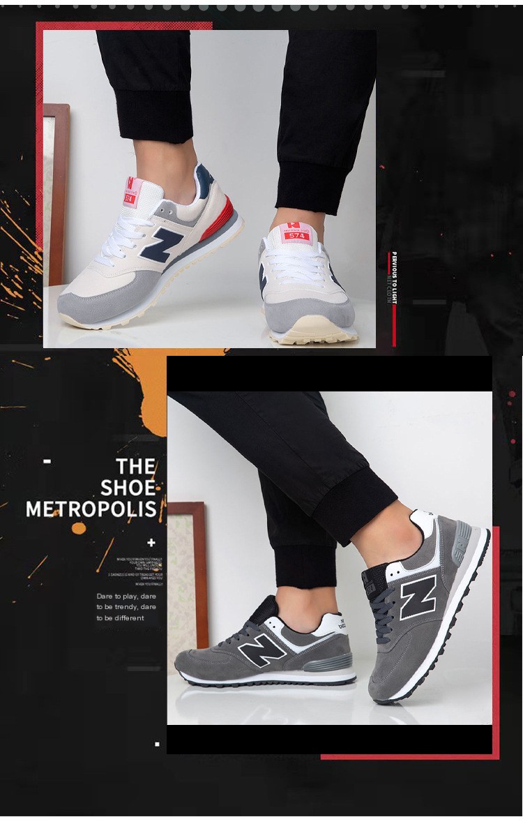 皮面款574 sneaker image
