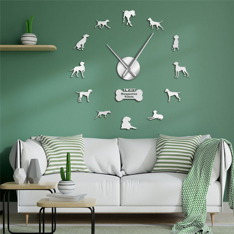 DIY French Bulldog Wall Clock