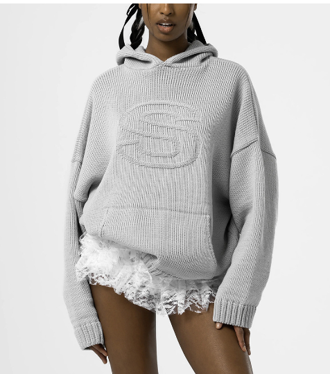 Hooded Pullover Sweater Image 3