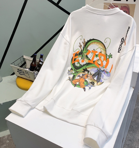 Cartoon Plus Velvet Pullover - Image 3