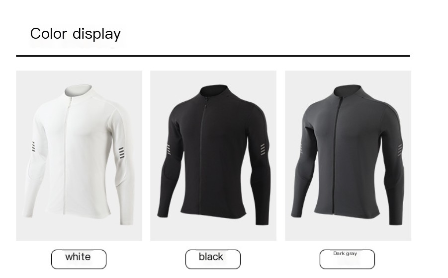 Sun Protect Cycling Jersey Black
