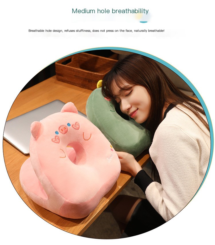 Cartoon Ice Silk Nap Pillow 6