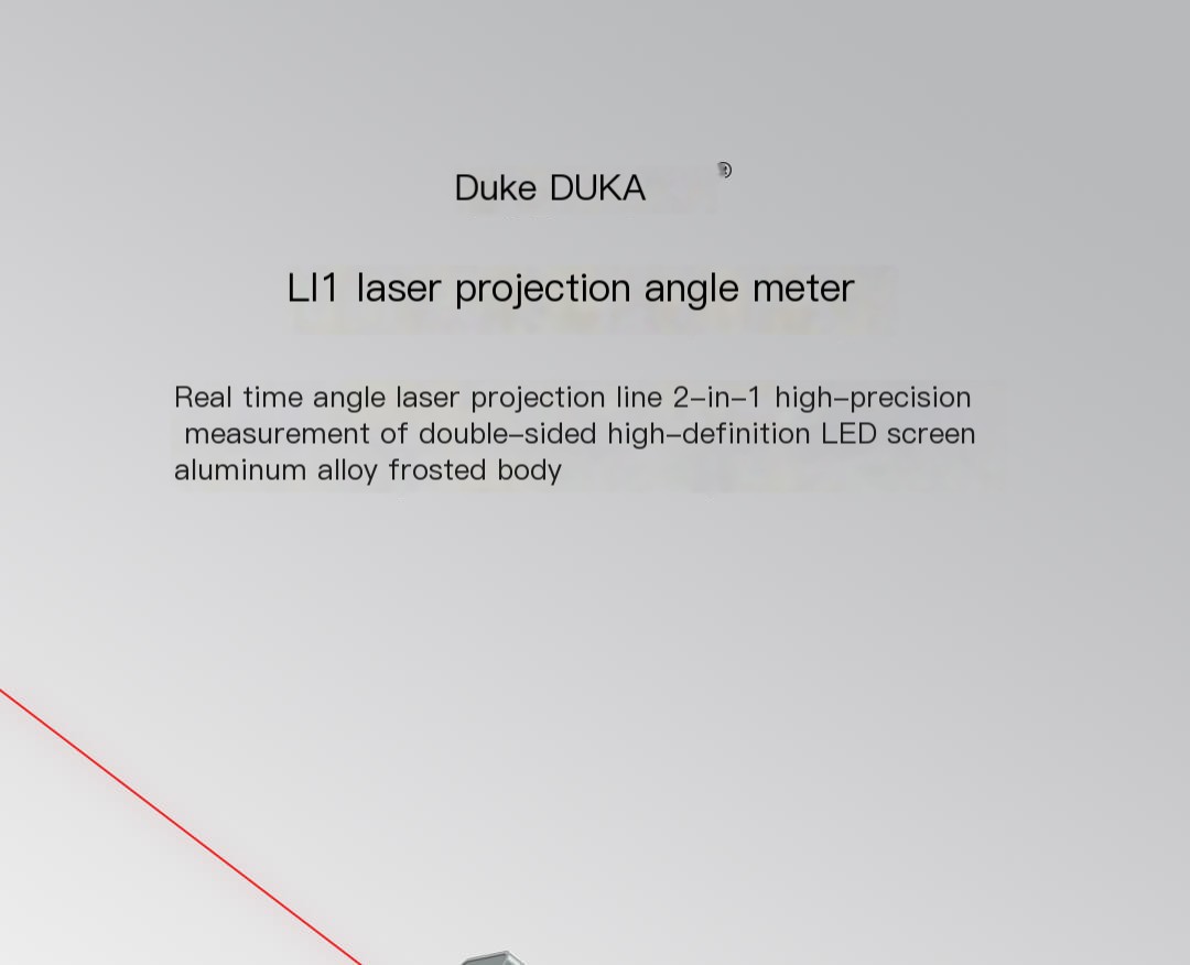 DUKE LI1 Laser Line Angle Meter