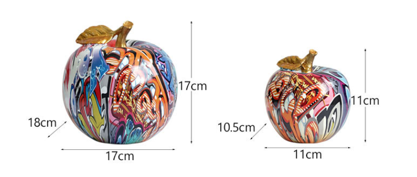 Large Graffiti Apple