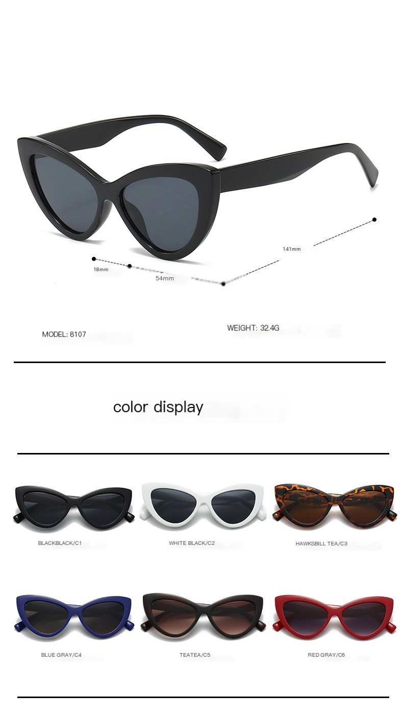 2024 3D Cat Eye Sunglasses