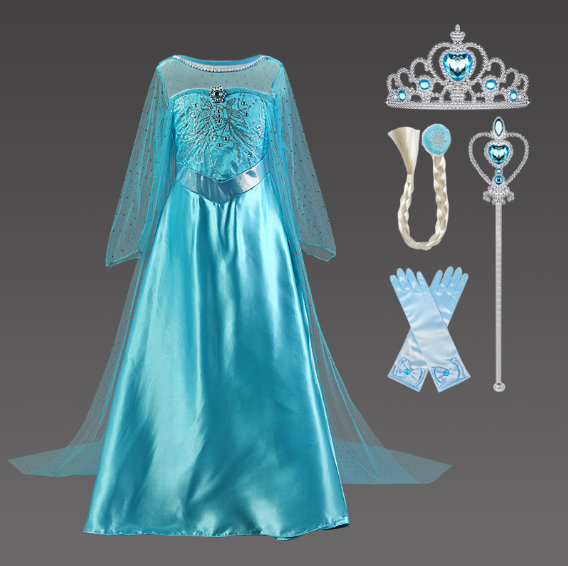 New Children's Skirt Frozen Princess Skirt