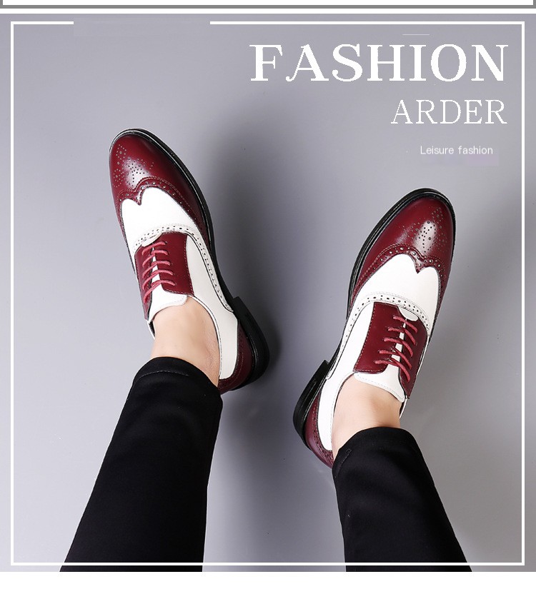 Salvator Brogue Dress Shoe 5