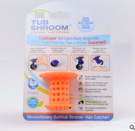 Pool Hair Anti-Clogging Device - White