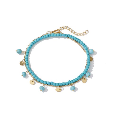 Silvery Ankle Chain