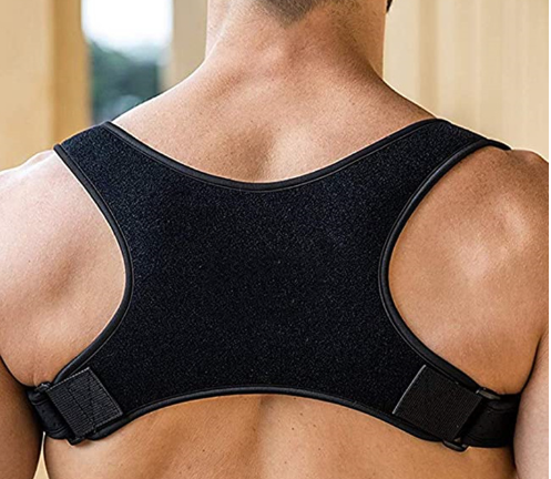Invisible Back Posture Corrector Trainer - Adjustable Shoulder Brace - Straight Clavicle Support for Adult image