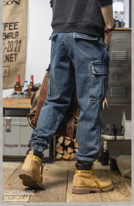 Retro Strappy Trousers Image 8