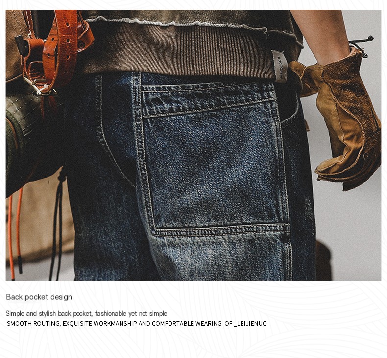 Schwere Retro-Jeans Bild 5