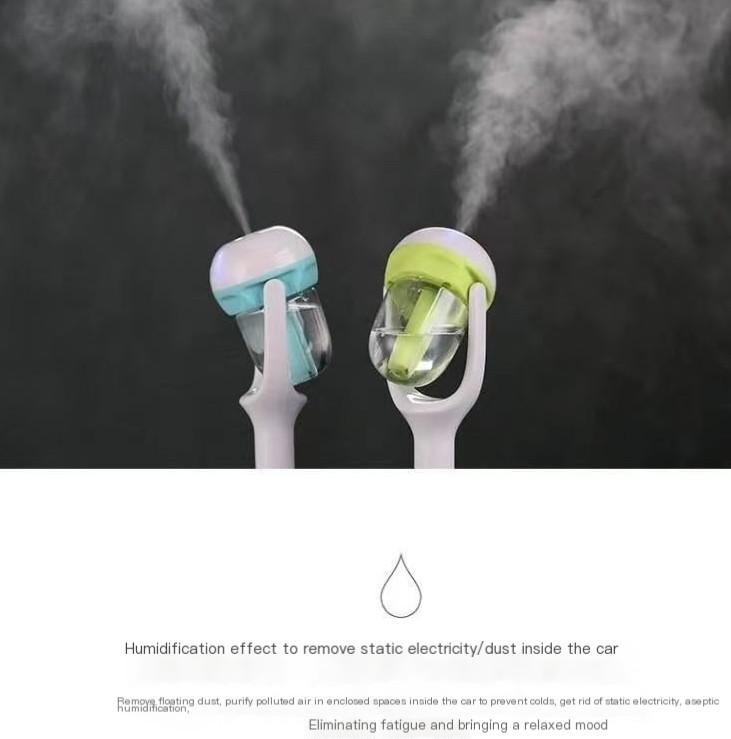 Mini Car Humidifier Purple