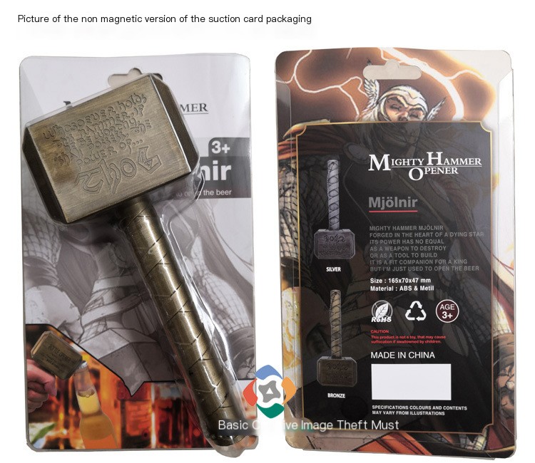 Thor's Hammer Bottle Opener