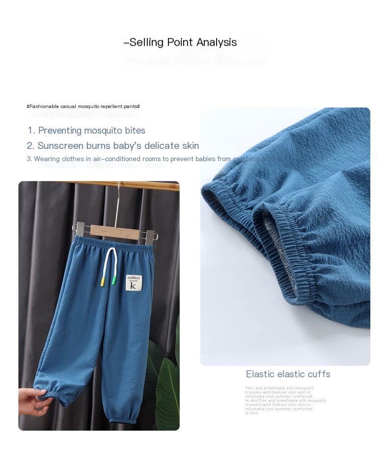 Anti-Mosquito Pants in action