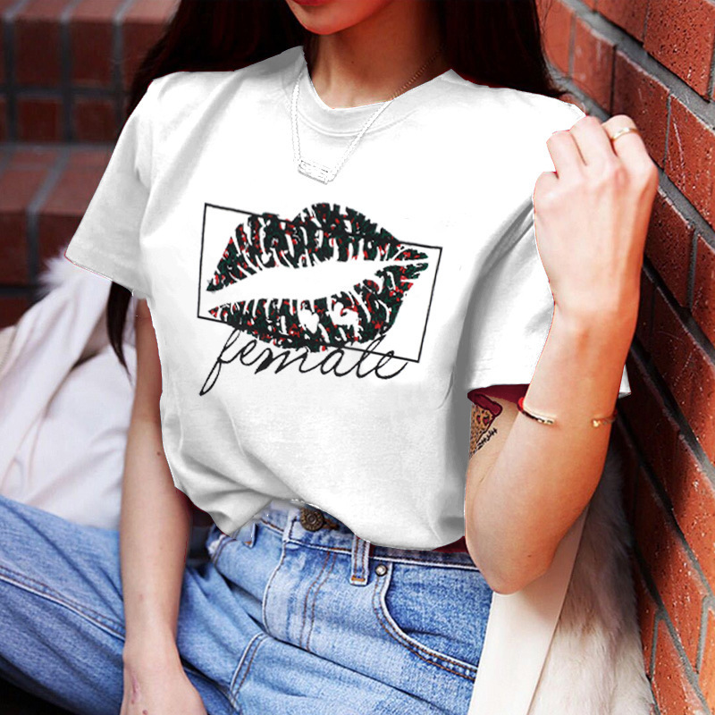 Lip Print T-Shirt 2