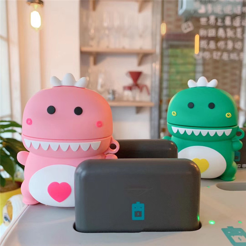 Green Dinosaur Case