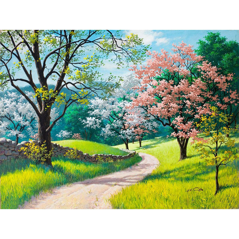 Sakura Tree Painting Image 1