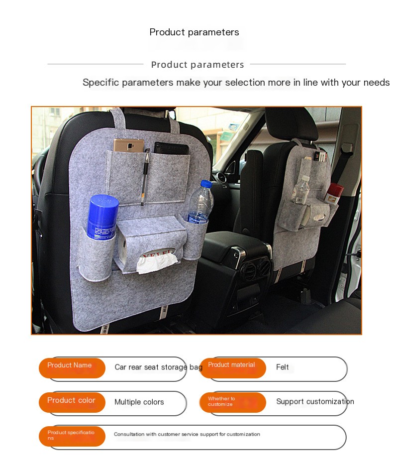 Car Seat Organiser Image 2
