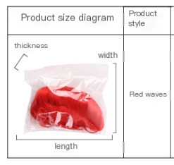 Red Wavy Wig Dog Hood 2