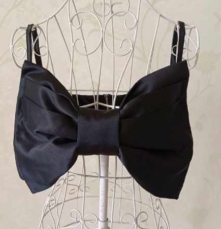 V-neck knot top styled