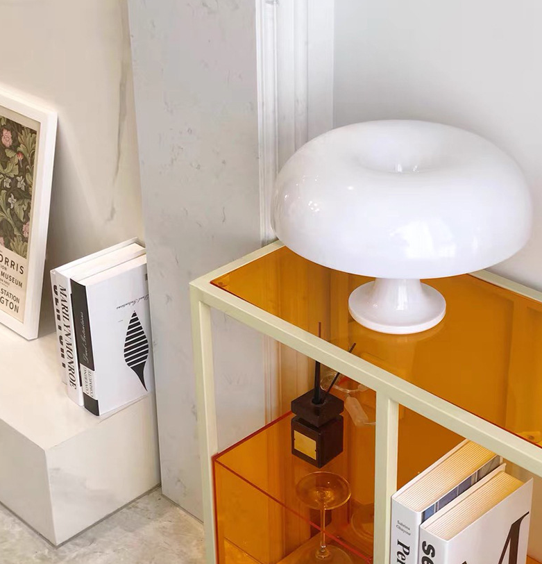 Mushroom Table Lamp with Dimming