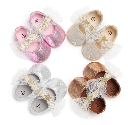 Star Lace Baby Princess Shoes 2