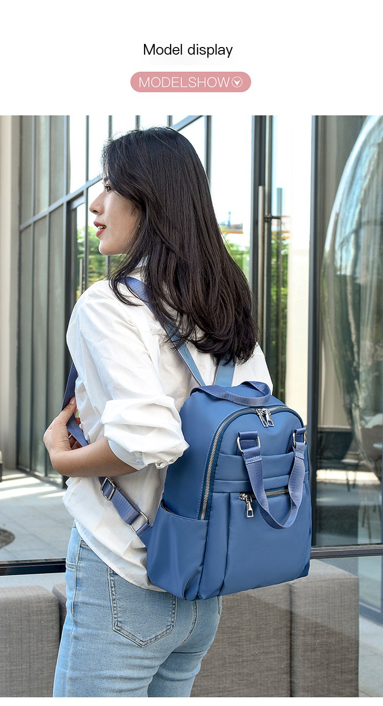 Backpack in blue