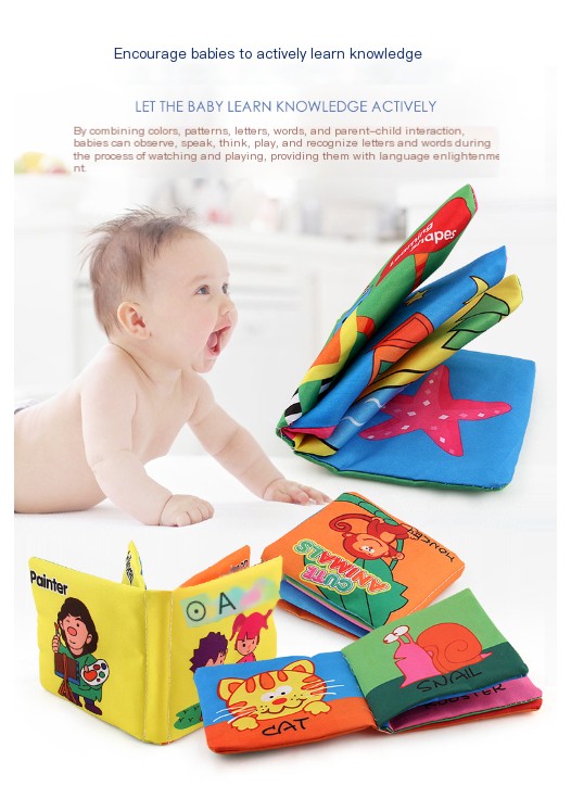 Baby English Cloth Book 1