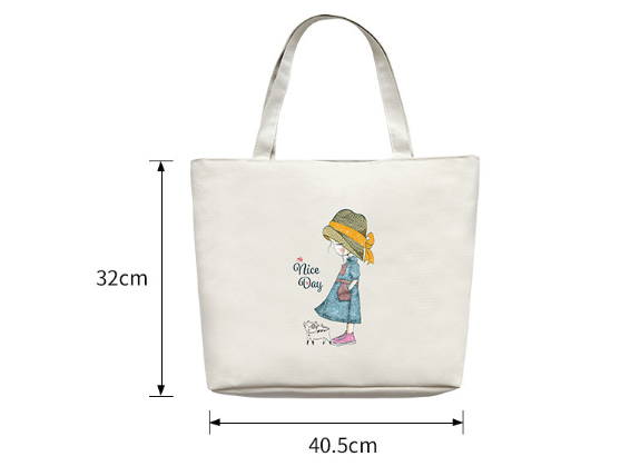 Eco-Friendly Canvas Shopping Bag