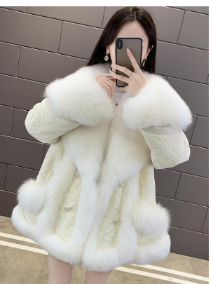 Winter fur coat short Slim Haining special fox fur wholesale Korean fur