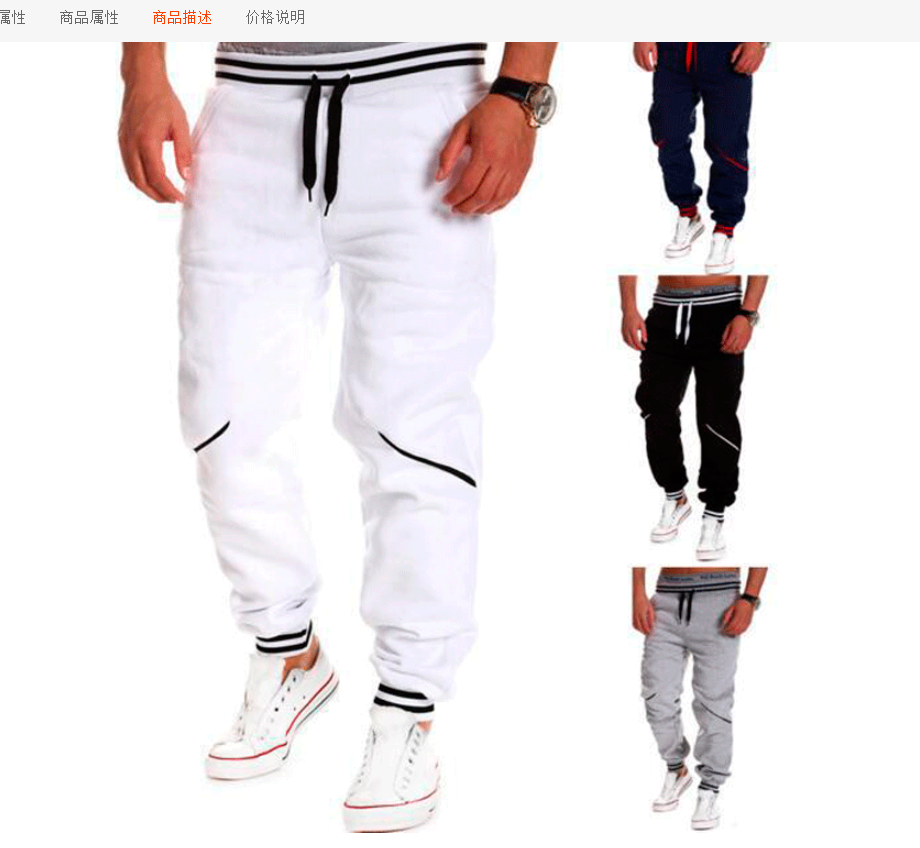Men's Sports Pants Image 2