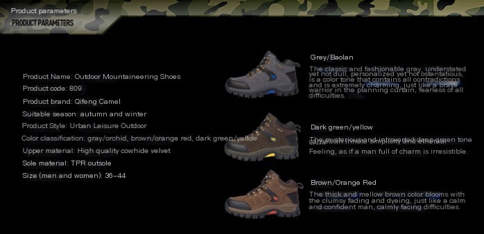 High-top Hiking Shoes