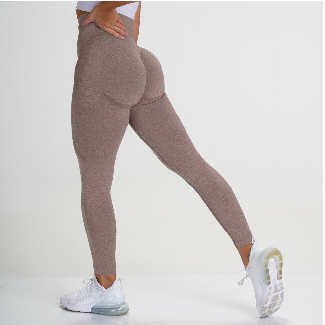 Leggings in light brown color