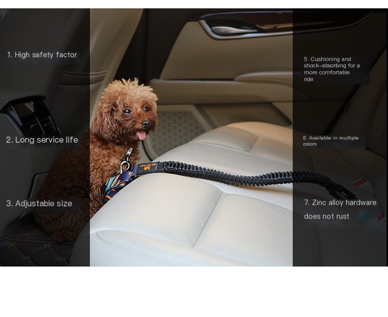 DODOPET Pet Car Seat Belt Image 4