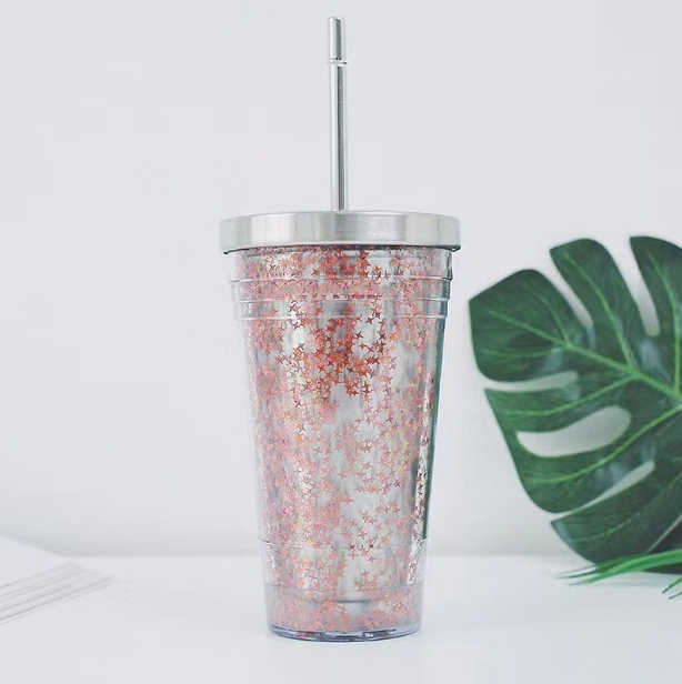 Insulated Straw Cup - Close-up