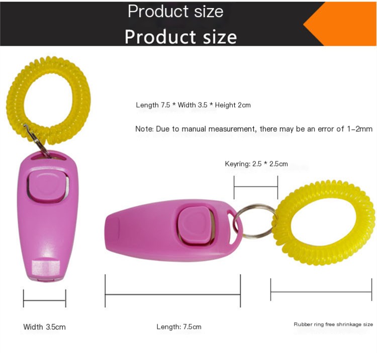 Multifunctional Pet Rattle Whistle Dog Training Device