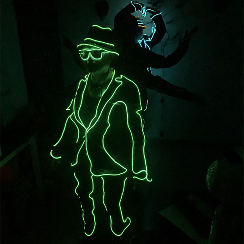Fluorescent Dance Performance Wear 2