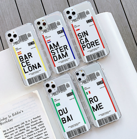 Ticket Phone Case Design 1