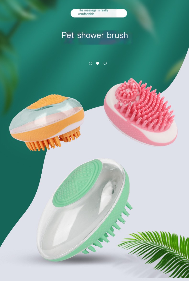 Pet Bath Brush Image 1