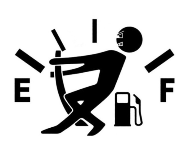 Insufficient Oil Quantity Car Sticker