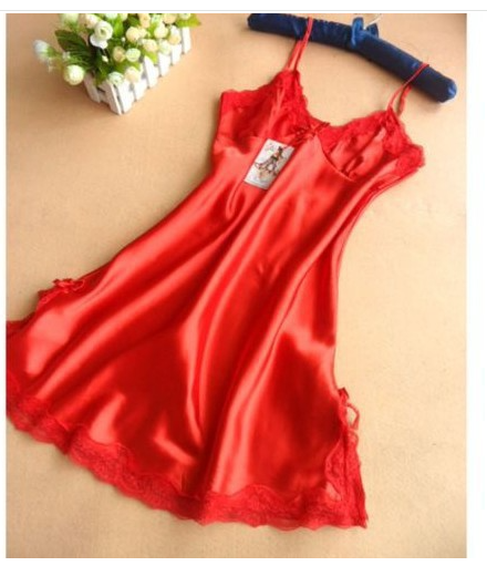 Camisola Feminina Laço V - Charme Noturno