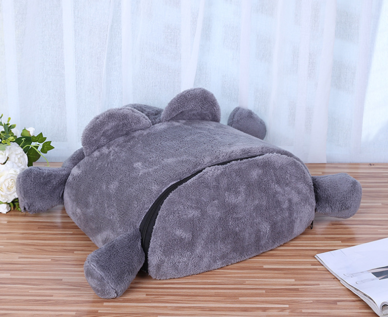Grey Mouse Cat Bed Image 5