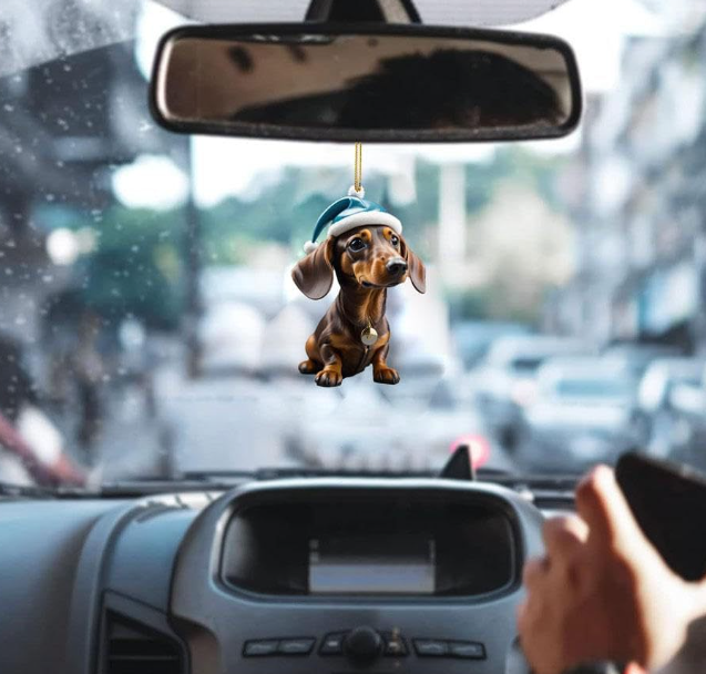 Cartoon Cute Dog Ornament